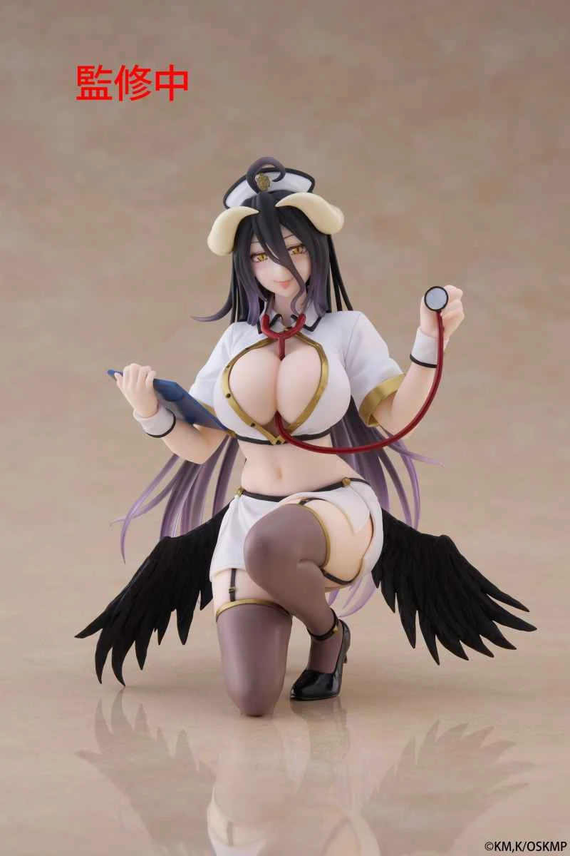 (Pre-order) January 2026 TAITO Prize Figure Desktop Cute Overlord Albedo (Nurse Ver.)