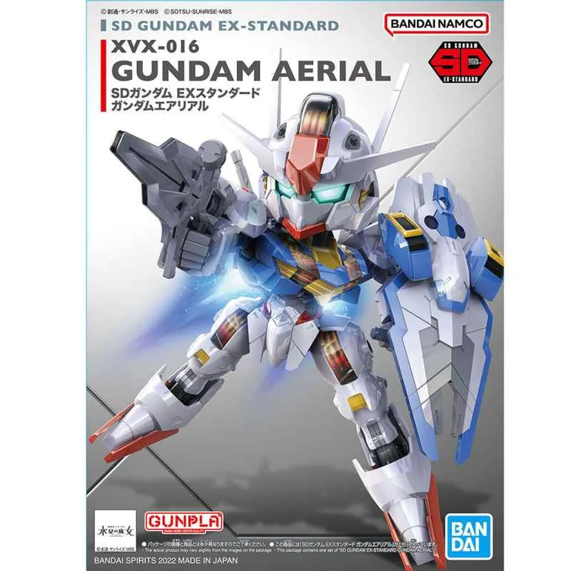(BANDAI) Distributor Version Assembly Model SD Gundam BB Warrior EX-STANDARD Gundam: The Witch of Mercury Wind Spirit Gundam