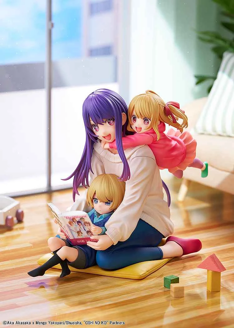 (In Stock) KADOKAWA Distributor Version, My Recommended Mother and Children 1/8 PVC Pre-made Figure, featuring Aquila and Ruby.