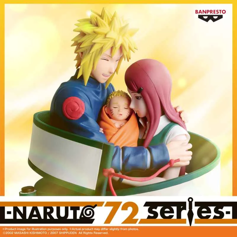(Pre-order) May 2026 BANPRESTO Distributed Naruto 72 Series 53 Minato Namikaze Uzumaki 9th Grade & Naruto Prize Figure