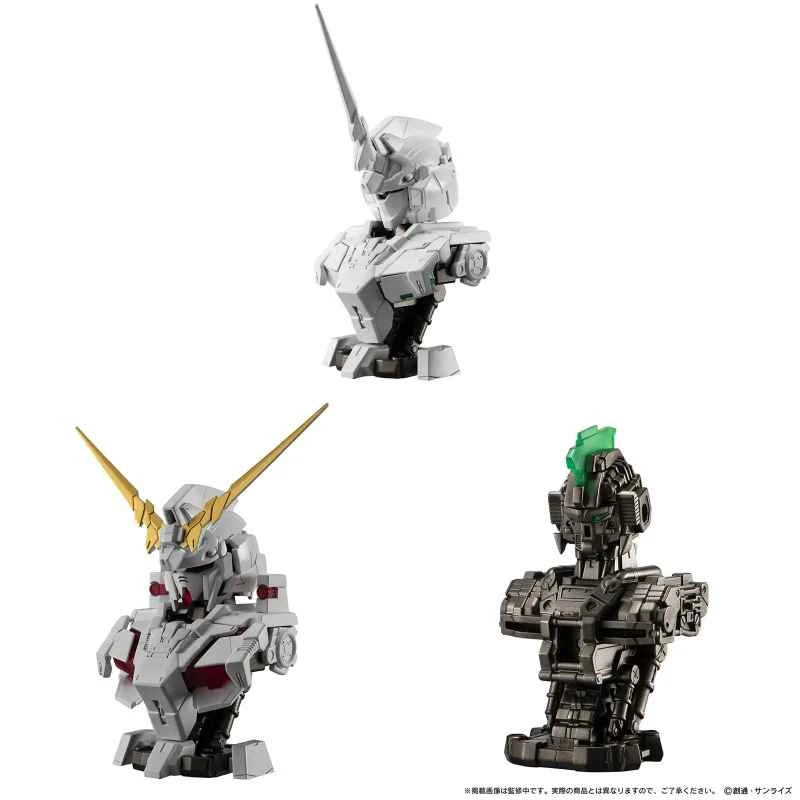 (Pre-order) November 2025 BANDAI Distributed Mobile Suit Gundam MS Mechanical Bust DX Unicorn Gundam Box Set (6-pack)