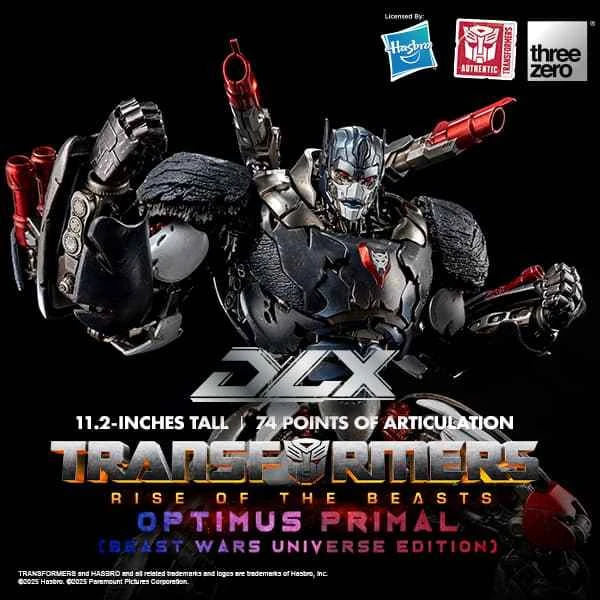 (Pre-order) June 2026, Threezero distributor DLX Transformers: Rise of the Beasts - King Kong (Special Transformer Edition)