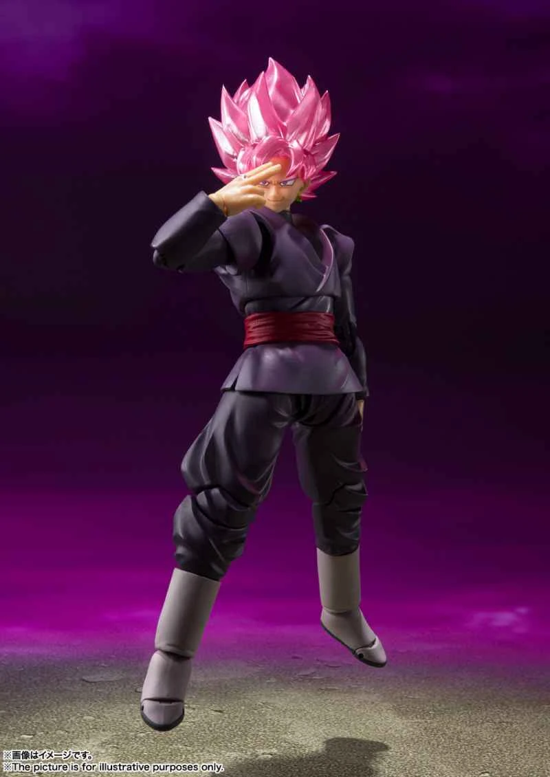 (Pre-order) January 2026 BANDAI Distributed SHF Dragon Ball Black Goku Super Saiyan Rosé Re-release (Personalized Version)