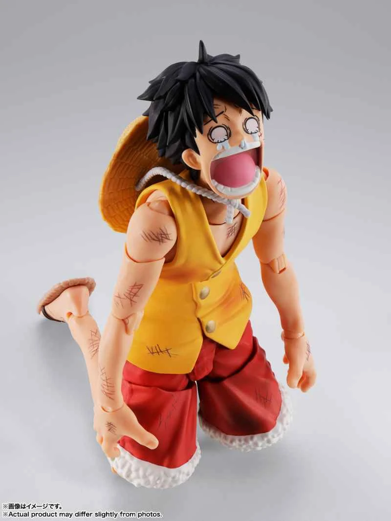 (Pre-order) April 2026 BANDAI Distributed Version One Piece Monkey D. Luffy Marineford Marineford Battle Articulated Figure