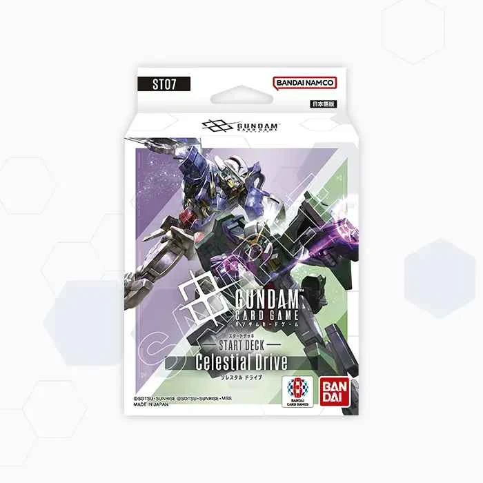 (Pre-order) January 2026 BANDAI licensed Gundam card game starter set Celestial Drive [ST-07] (Japanese version)