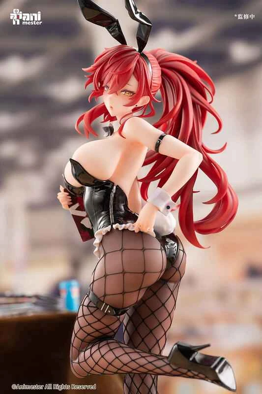 (In Stock) Animester, authorized distributor of Maenoo original artwork, 1/6 scale PVC bunny girl figure, available for sale at comic conventions.