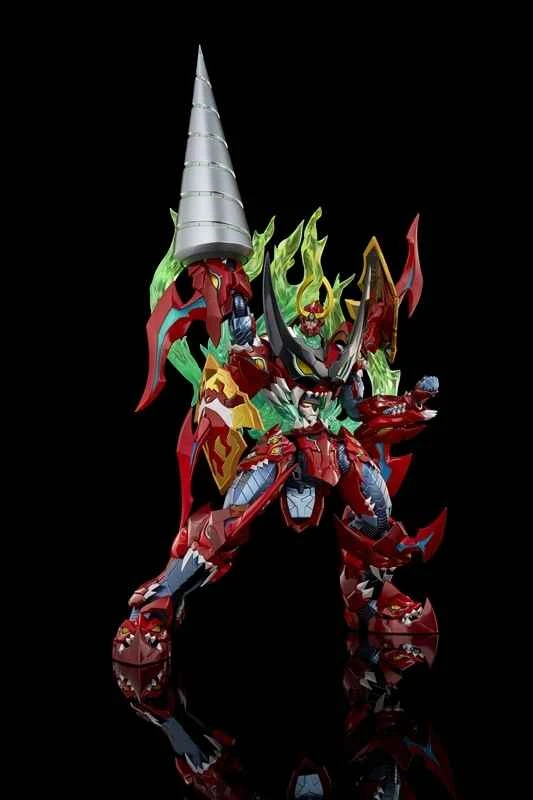 (Pre-order) May 26th Sentinel FLAMETOYS Tetsuki Takumi Tengen Toppa Crimson Lava Poseidon Articulated Complete Figure Standard Version